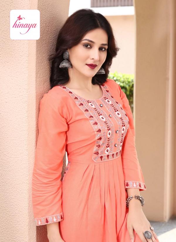 Hinaya Chahek Vol 2 Trendy Wear Kurti With Pant Collection